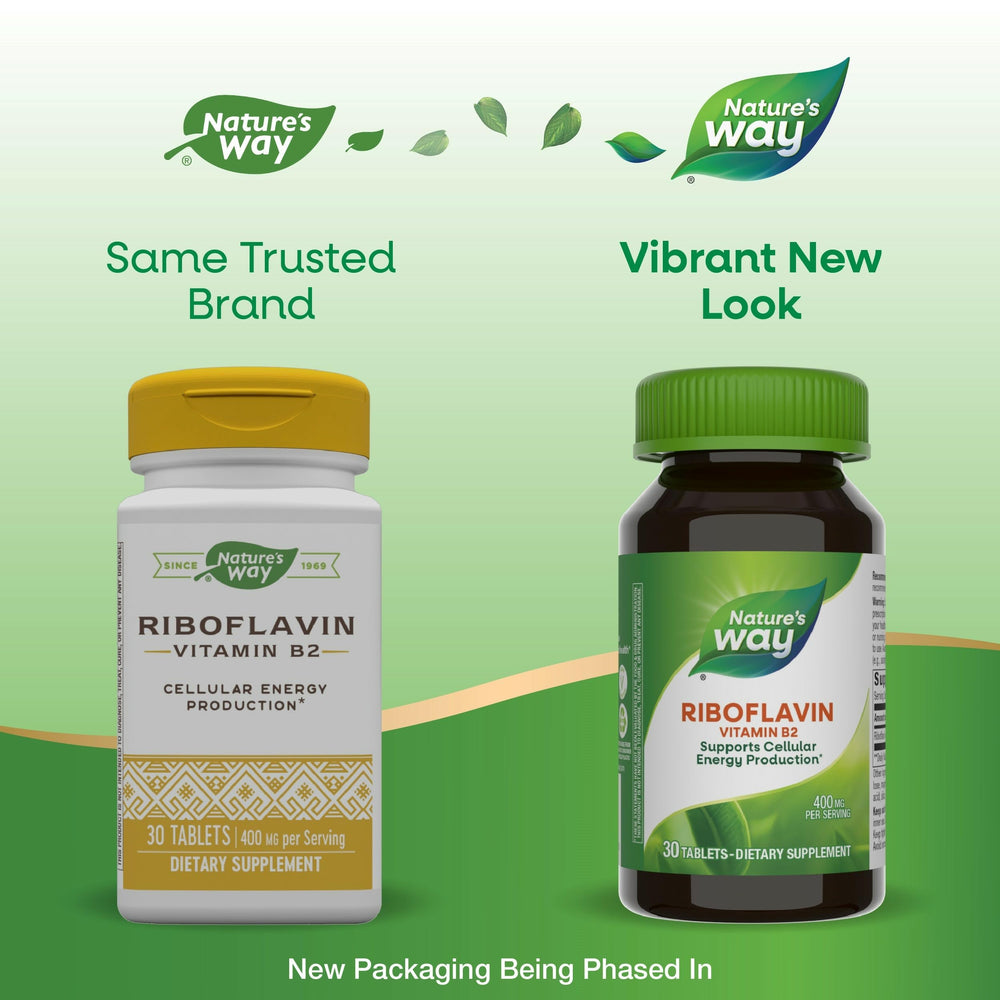 Close-up concept image of riboflavin supporting energy production