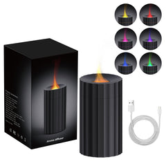Rican car diffuser in black cylindrical design
