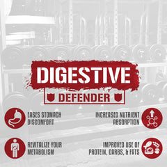 Graphic illustration of Probio-75 and gut probiotic strains