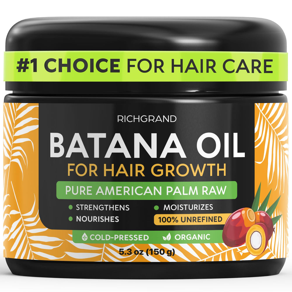 RICHGRAND Batana Oil bottle pour for easy scalp application.