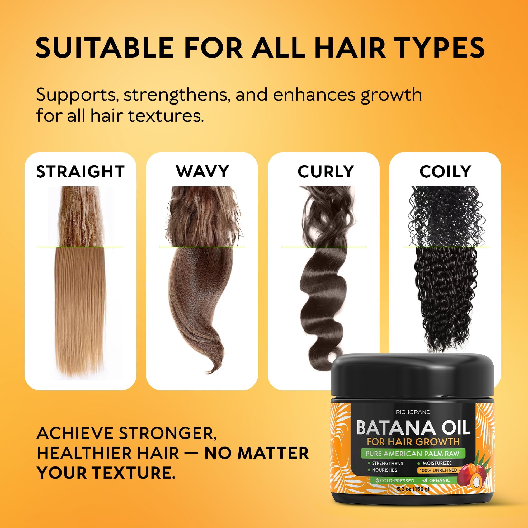 RICHGRAND Batana Oil for elbows and cuticles softens rough areas.