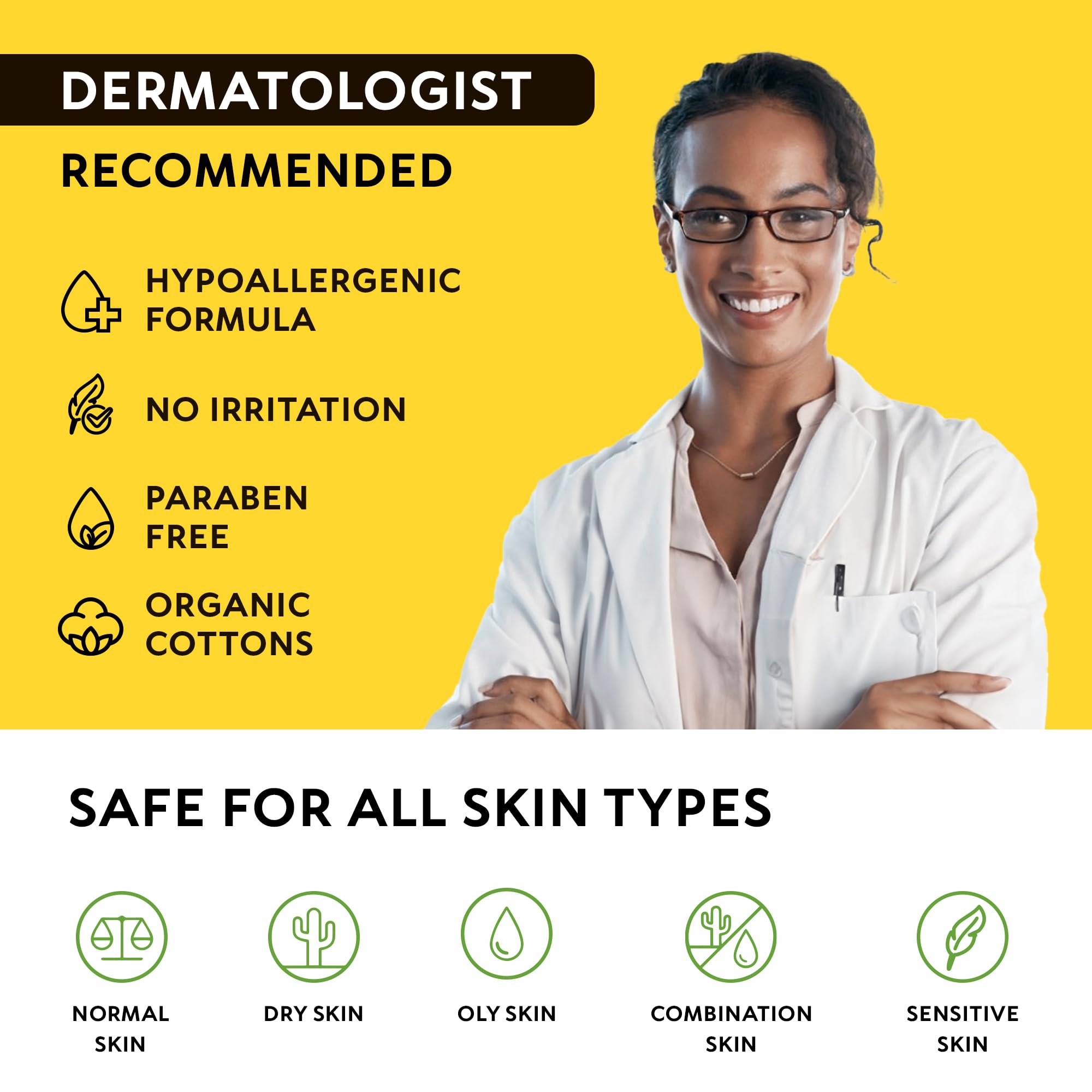 Lemon and Vitamin C imagery on RichGrand cleansing pad visuals