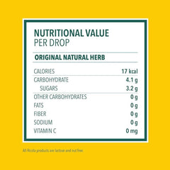 Close-up of Ricola Swiss-made label