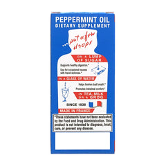 Ricqles Peppermint Oil dietary supplement packaging box