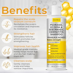 Rida Hair Research Institute antifungal psoriasis shampoo foam for scalp application.