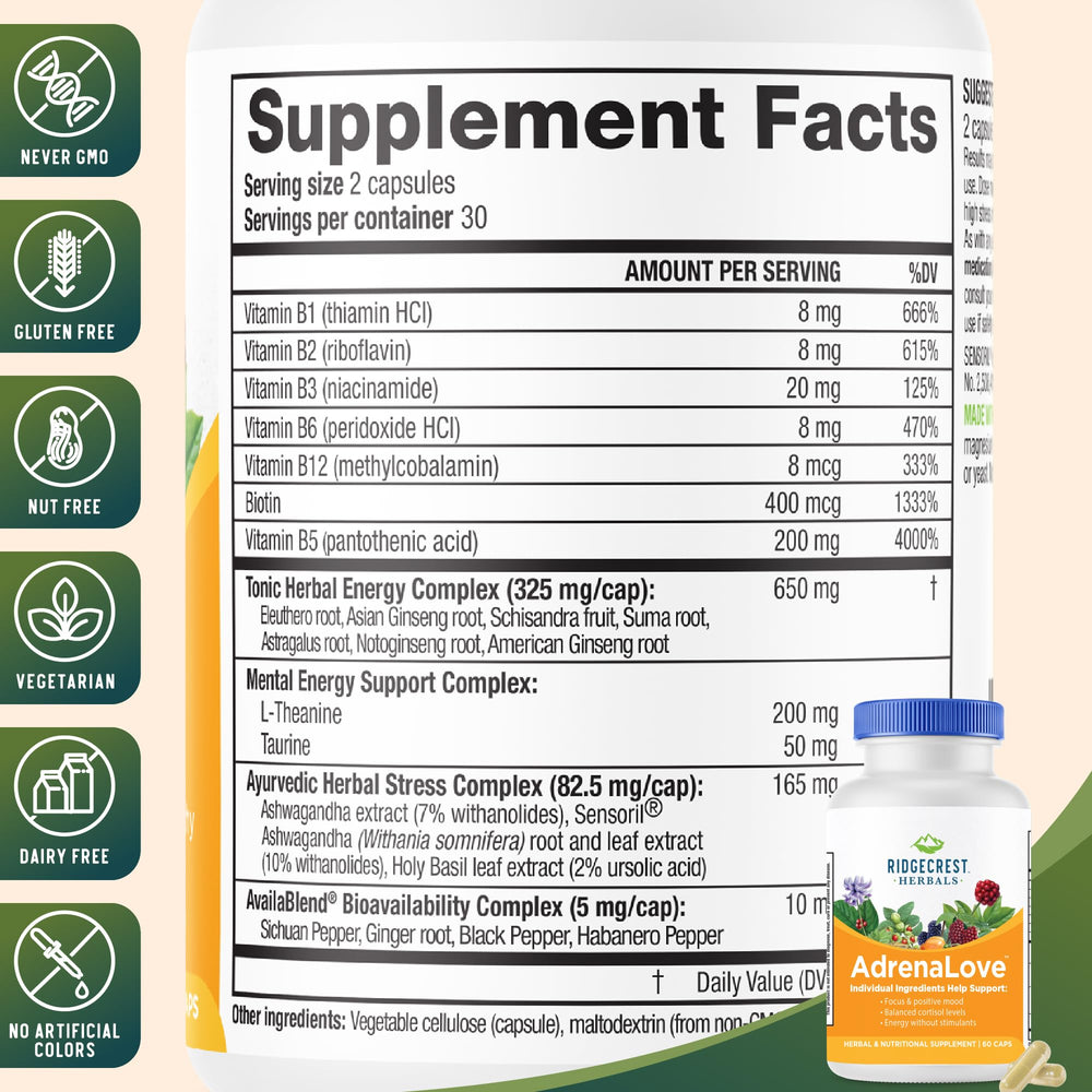 L-Theanine for calm energy