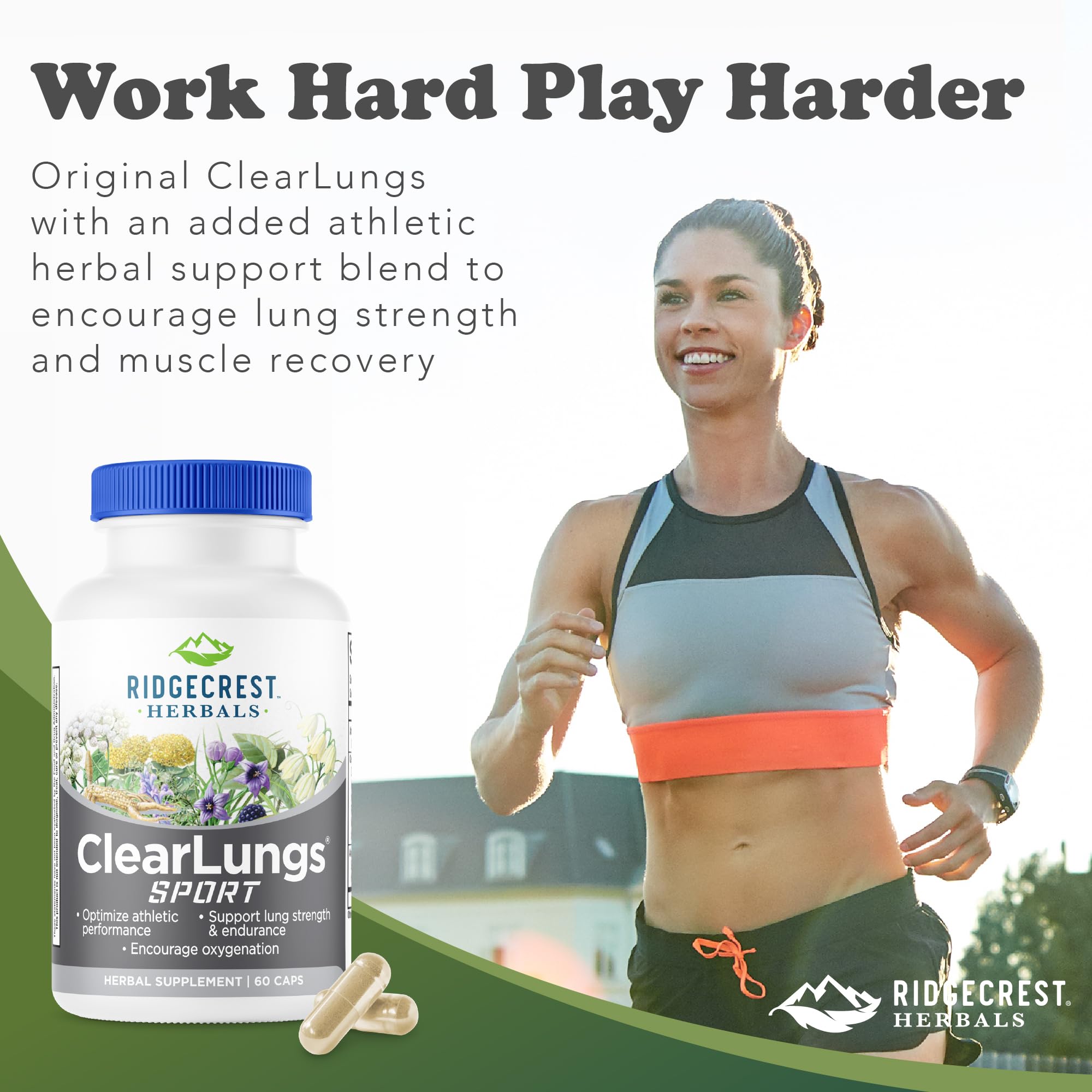 Lung health and oxygen support concept for ClearLungs Sport