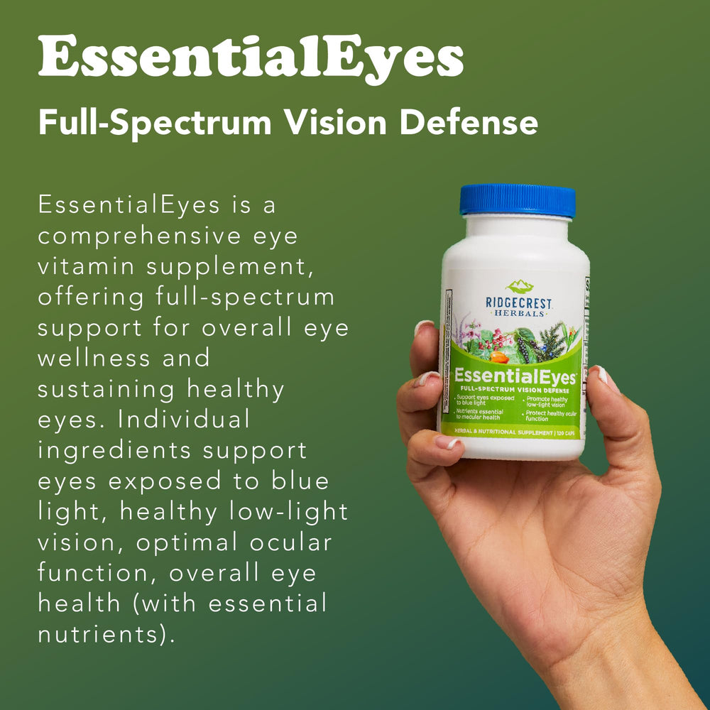 Vital eye health concept with healthy lifestyle imagery