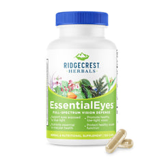Ridgecrest Herbals EssentialEyes bottle front view