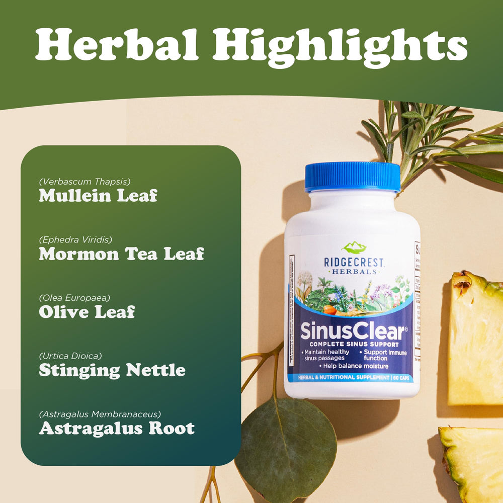 Health benefits of SinusClear for sinus and nasal health
