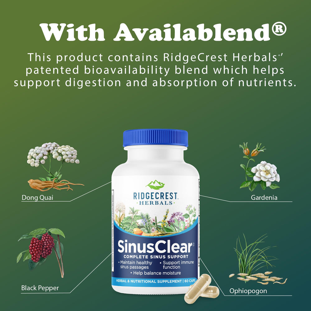 Natural ingredients in SinusClear