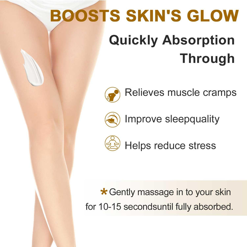 Safe for sensitive skin and kids – magnesium cream packaging