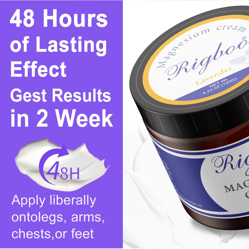 Lotion applied to arms and legs for sleep support