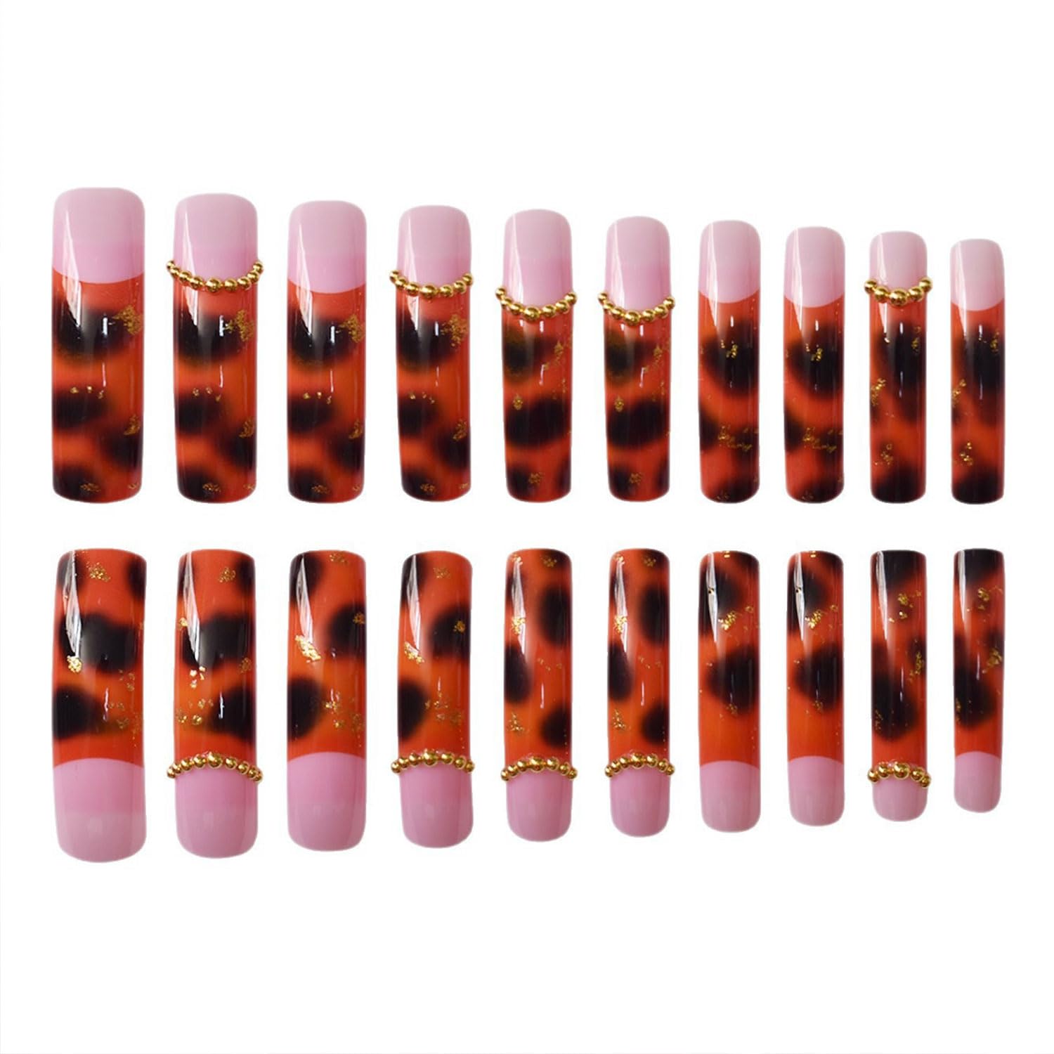 RIICFDD curved nail tips close-up show comfortable, secure daily wear.
