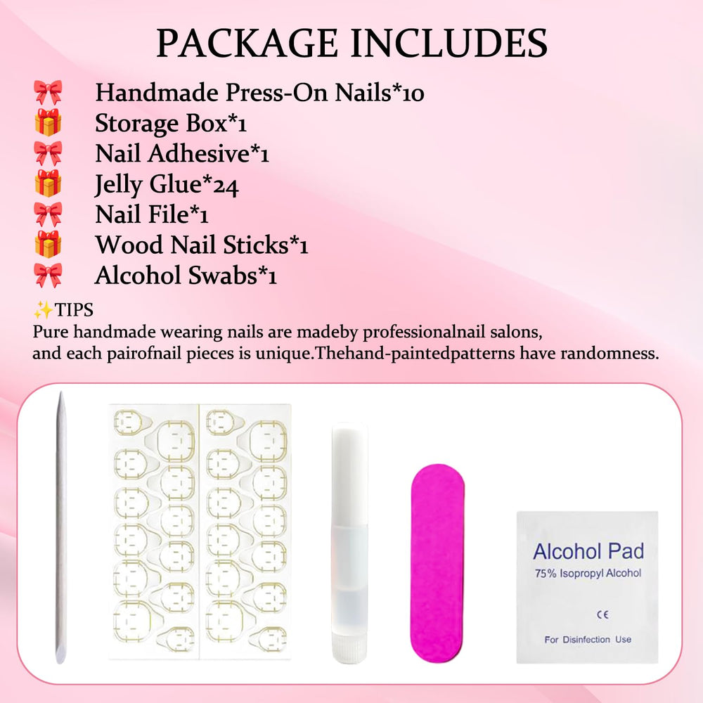 RIICFDD full-cover design fits natural nails for secure wear