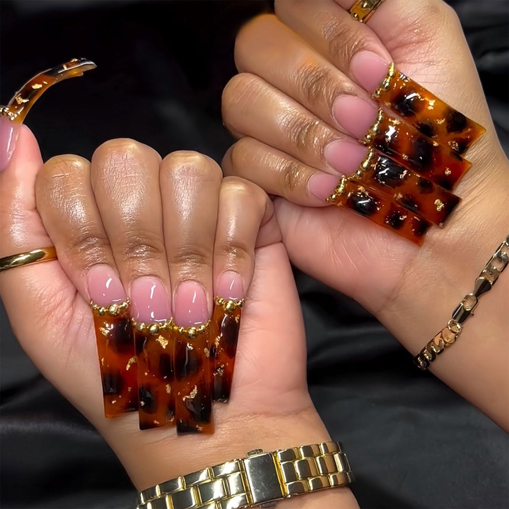 RIICFDD nails demonstrate glue-based application for quick upgrades.