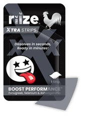 Close-up of Riize Xtra Strips box