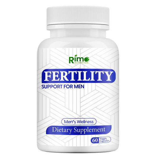 Rimo Nutrition Men's Fertility Support bottle front view