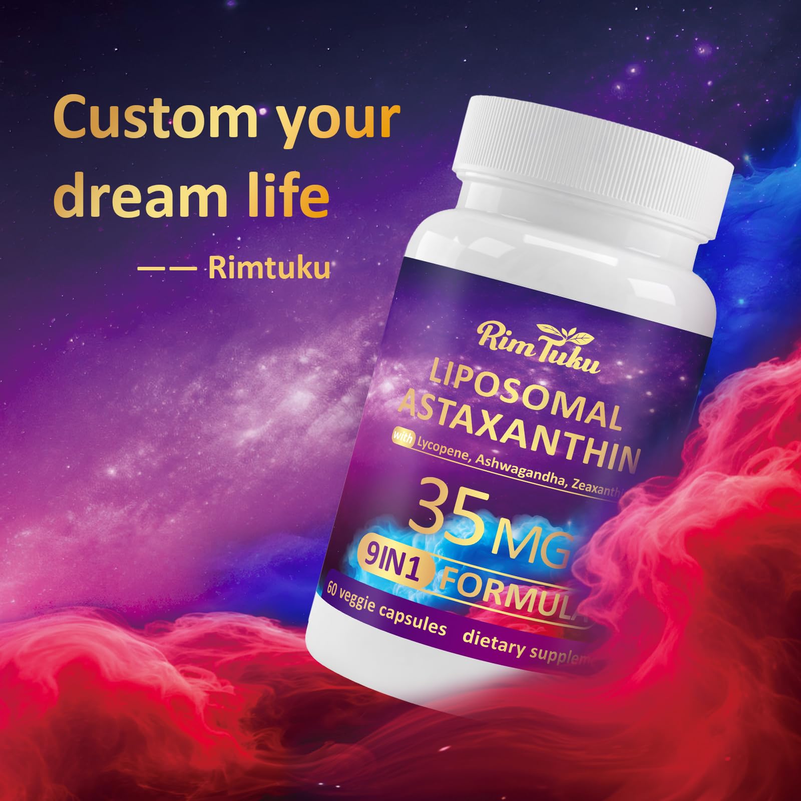 Front view of RimTuku 60-capsule bottle packshot