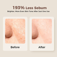 Rinlus exfoliating shot texture close-up illustrating micro-polish for smoother skin