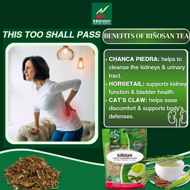 Vegan and non-GMO Riñosan tea bags