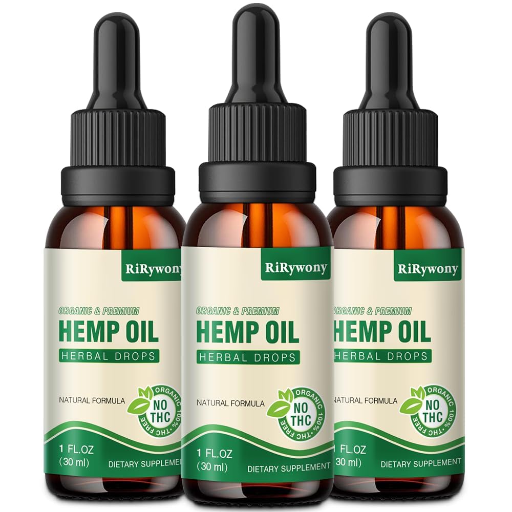 RiRywony Health Hemp Oil 3-Pack front view