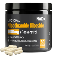 RiRywony NAD supplement bottle on a white background