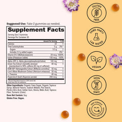 Alpha-GPC ingredient highlight for Rise Up gummies