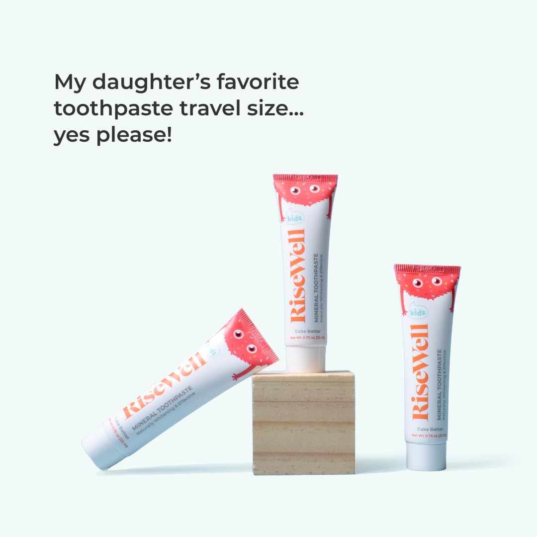 Hydroxyapatite remineralizing toothpaste packaging for kids