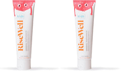 RiseWell Kids Mineral Toothpaste Cake Batter flavor, 3.4 oz, pack of 2