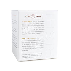 Close-up of organic chamomile tea sachets
