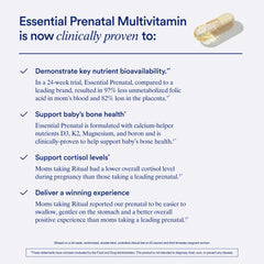 Vegan, non-GMO capsules of the prenatal multivitamin