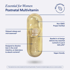 Packaging shows third-party testing seal for quality on Ritual multivitamin