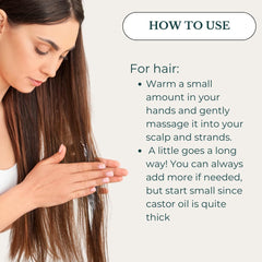 River Birch Castor Oil skin hydration scene with smooth hydrated skin.