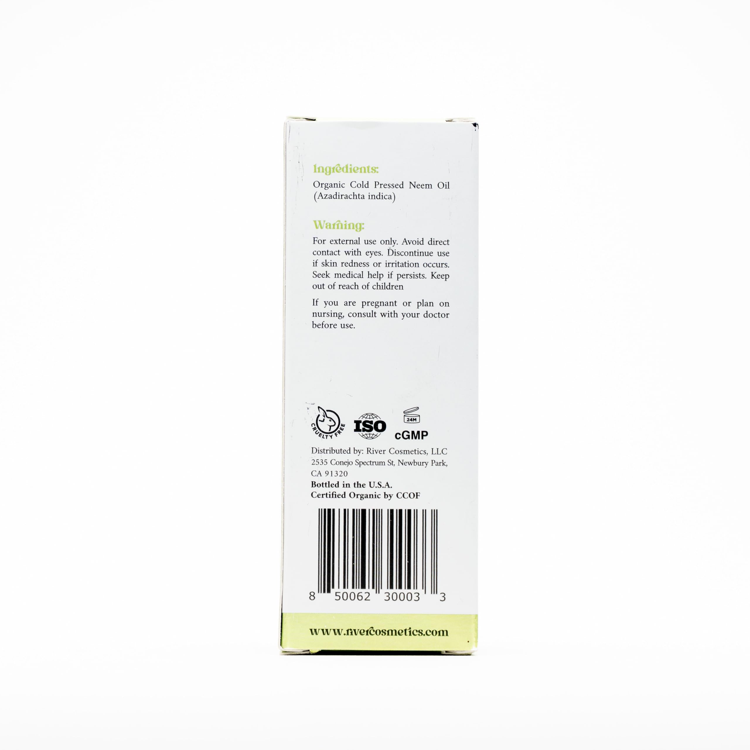 River Cosmetics Neem Oil spray on houseplants encourages plant vitality.