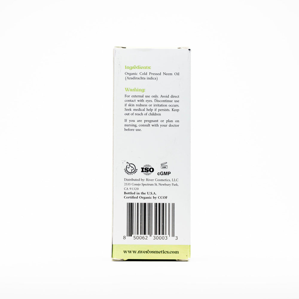 River Cosmetics Neem Oil spray on houseplants encourages plant vitality.