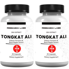 Research Labs Tongkat Ali 200x Strength capsules bottle
