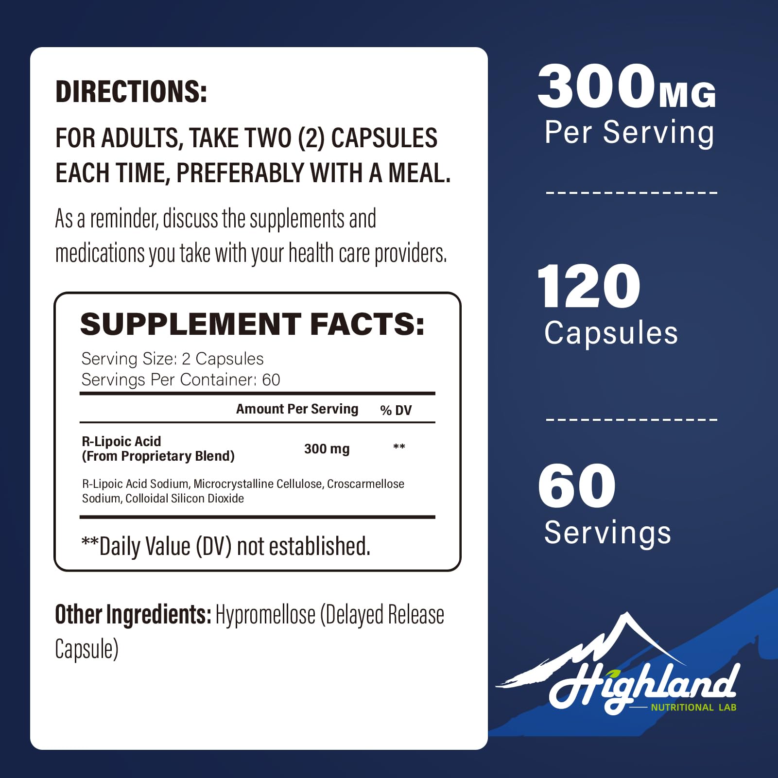 Close-up shot of R-Lipoic Acid Sodium capsules