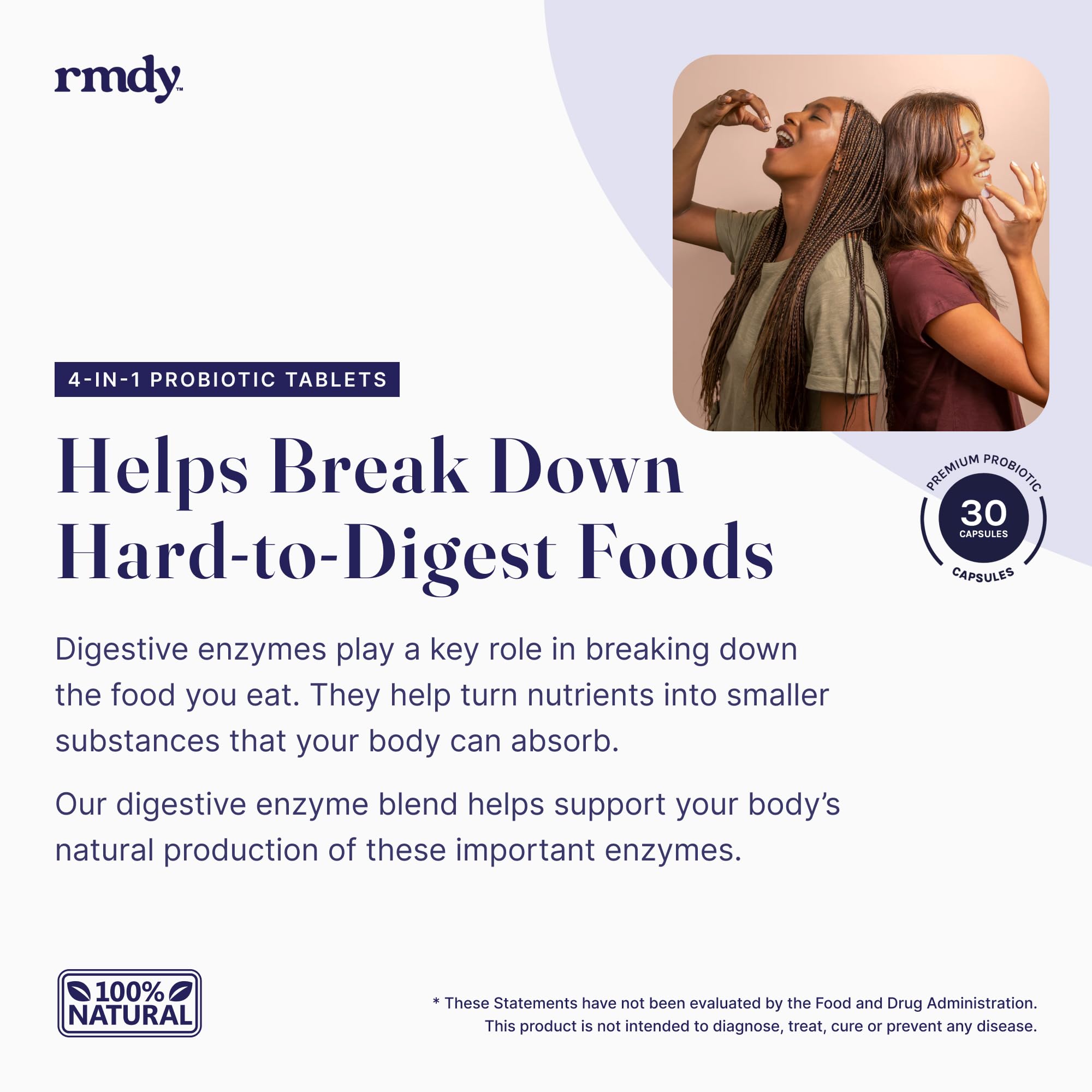 Rmdy probiotic capsules