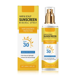 RnemiTe-amo hair sunscreen spray bottle protects scalp and color with SPF 30