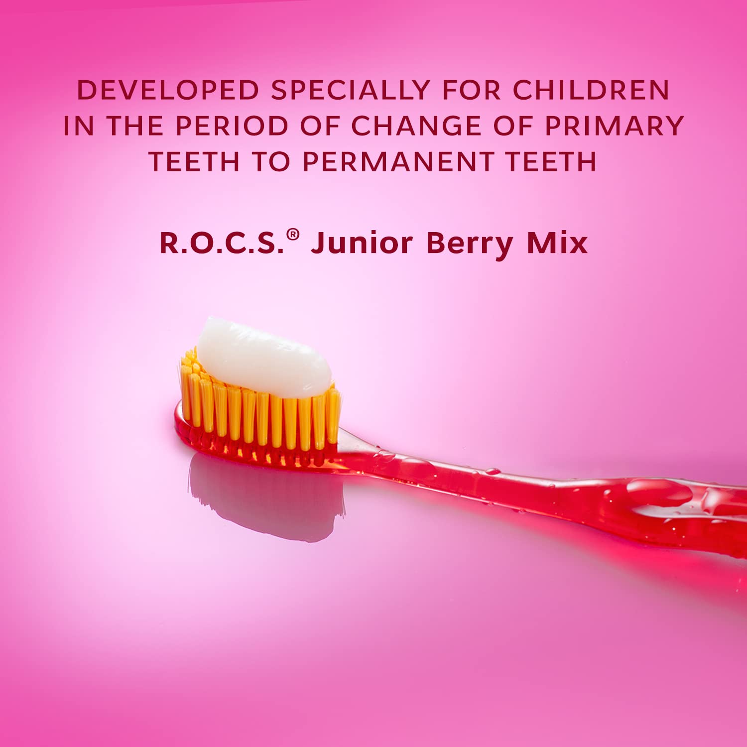 Ingredients of R.O.C.S. Junior Toothpaste Berry Mix