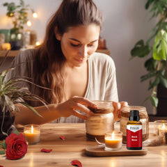 Diffuser setup with Rock Rose fragrance oil