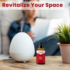Aromatherapy diffuser releasing Rock Rose aroma