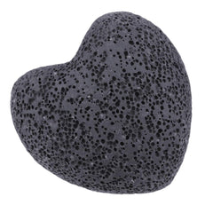 Heart-shaped lava stones in gift-ready packaging