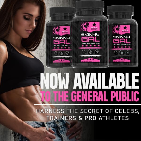 Concept of energy and metabolism boost with Rockstar Skinny Gal