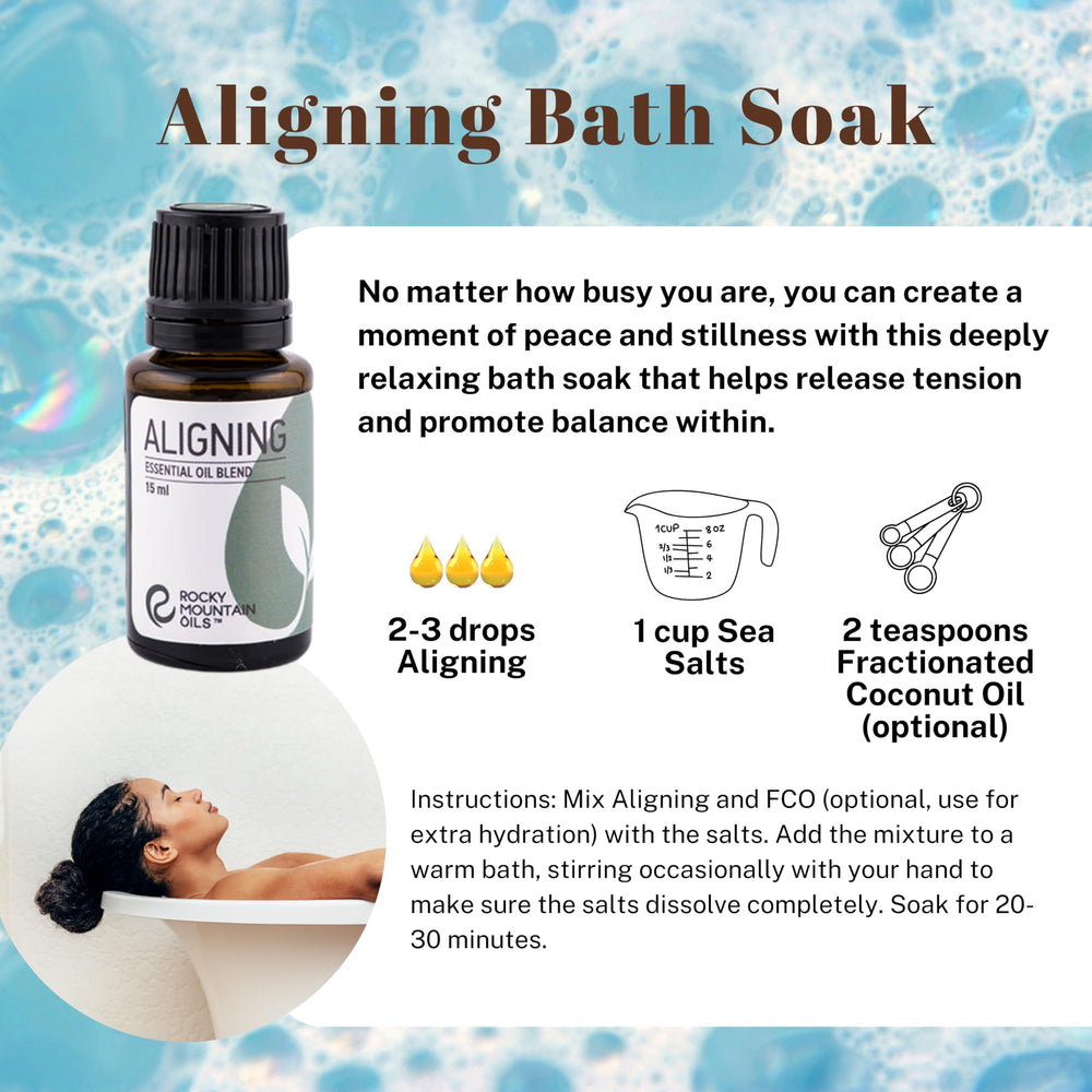 Rocky Mountain Oils Aligning coconut oil base—gentle carrier for easy application