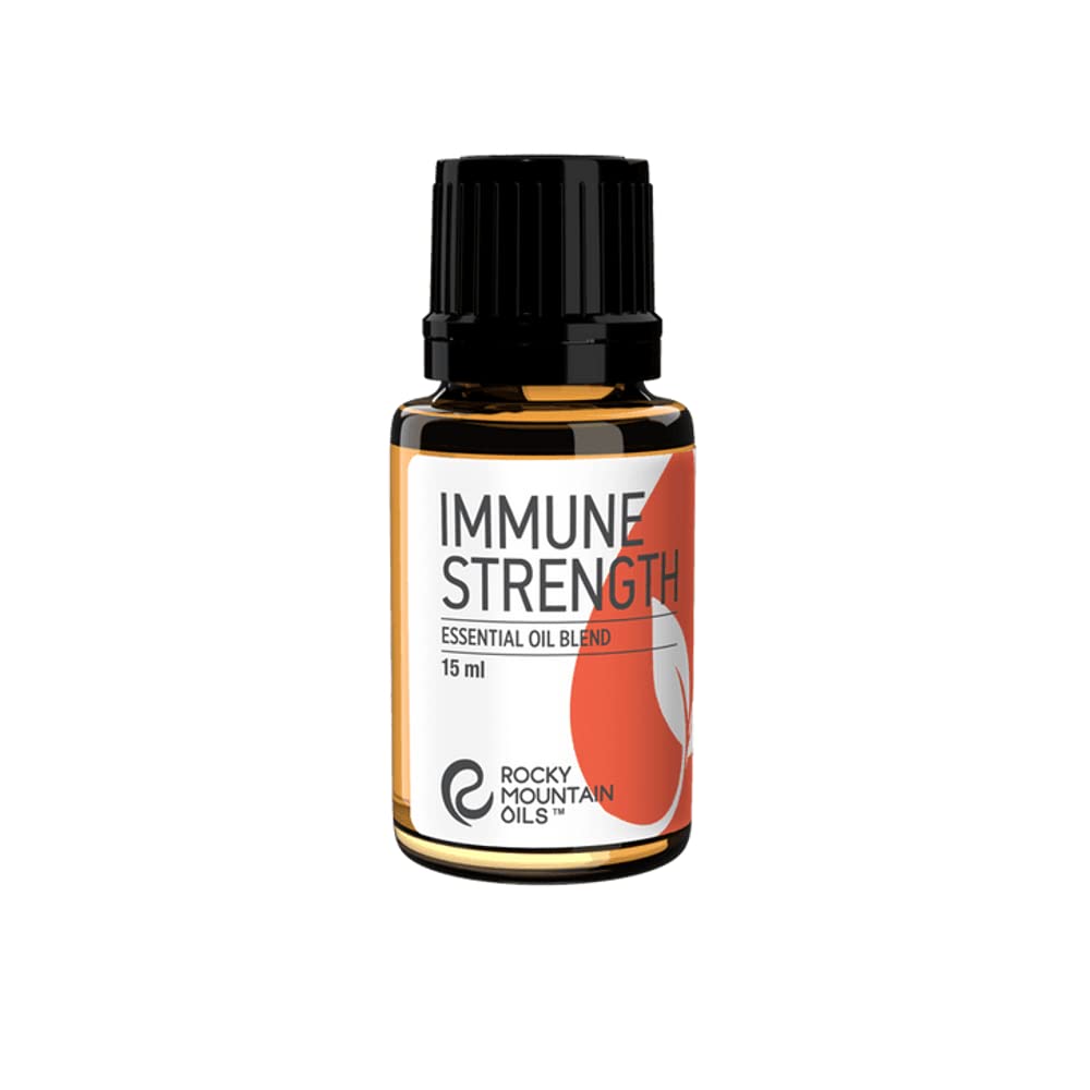 Rocky Mountain Oils Immune Strength 15ml essential oil bottle