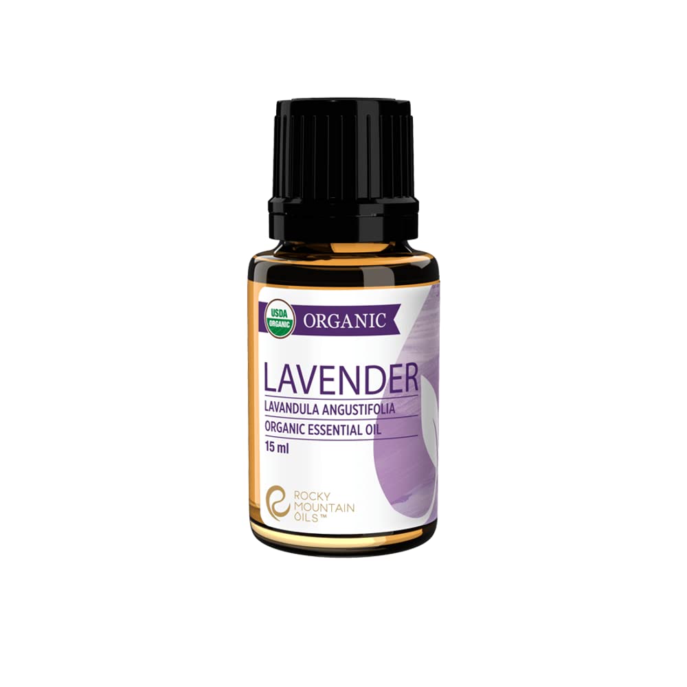 Rocky Mountain Oils Organic Lavender Essential Oil 15ml bottle
