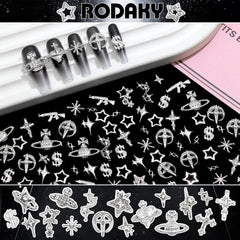 RODAKY back-designs charms enable varied nail layouts and multiple looks