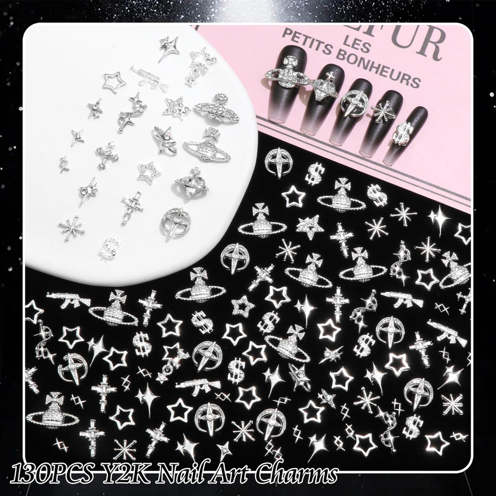 RODAKY saturn-planet charm sparks cosmic nail accents and crafts